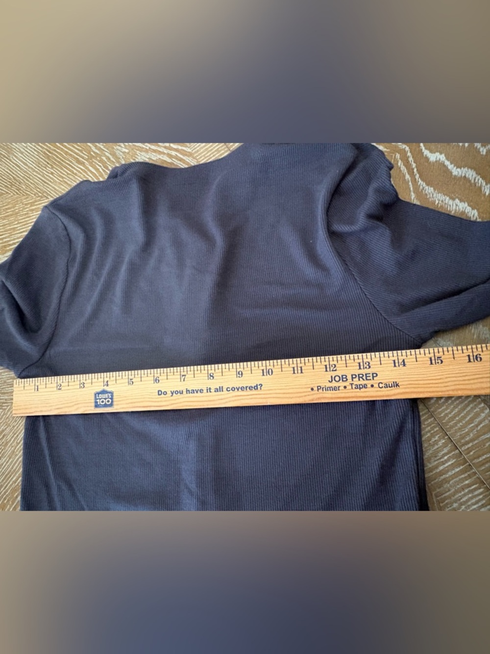 Joah Brown Women's Invisible
Zip Up Top in Vintage‎ Navy NWT M/L - Picture 12 of 16